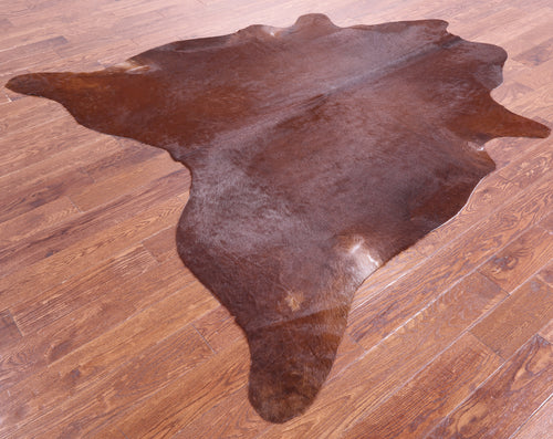 Brown Natural Cowhide Rug - X-Large 7' 5