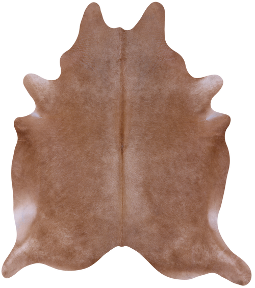 Light Brown Natural Cowhide Rug - XX-Large 8' 0
