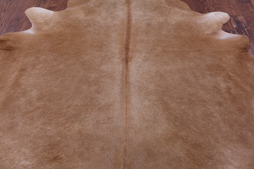 Light Brown Natural Cowhide Rug - XX-Large 8' 0