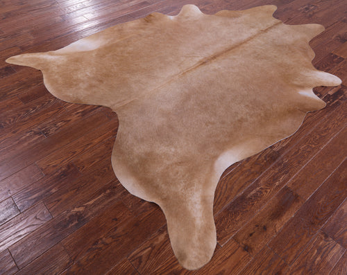 Light Brown Natural Cowhide Rug - XX-Large 8' 0