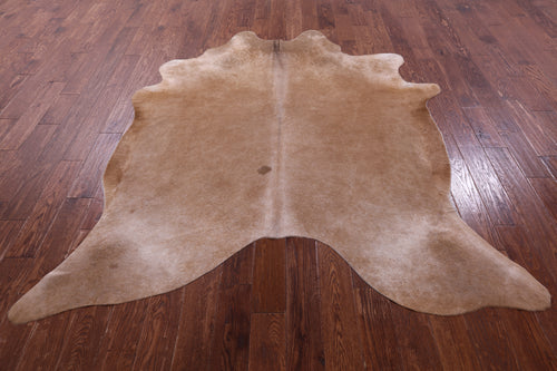 Light Brown Natural Cowhide Rug - X-Large 7' 4