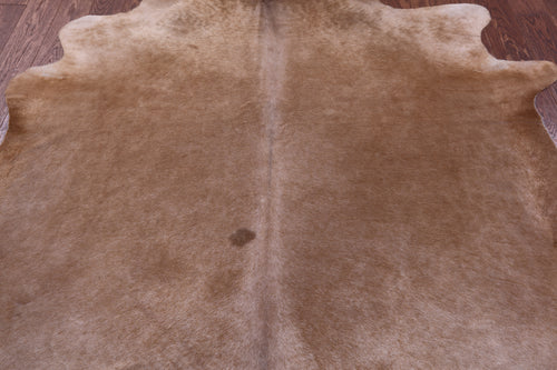 Light Brown Natural Cowhide Rug - X-Large 7' 4