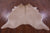 Light Brown Natural Cowhide Rug - X-Large 7' 1"H x 6' 1"W