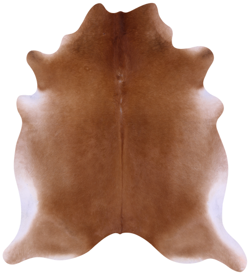 Brown Natural Cowhide Rug - X-Large 7' 3