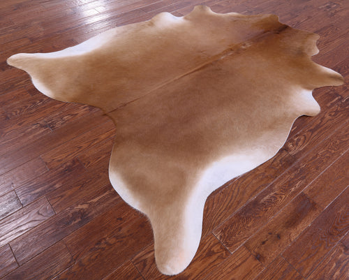 Brown Natural Cowhide Rug - X-Large 7' 3
