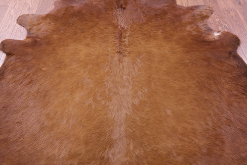Brown Natural Cowhide Rug - X-Large 7' 4