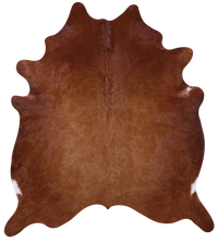 Thumbnail for Brown Natural Cowhide Rug - X-Large 7' 4