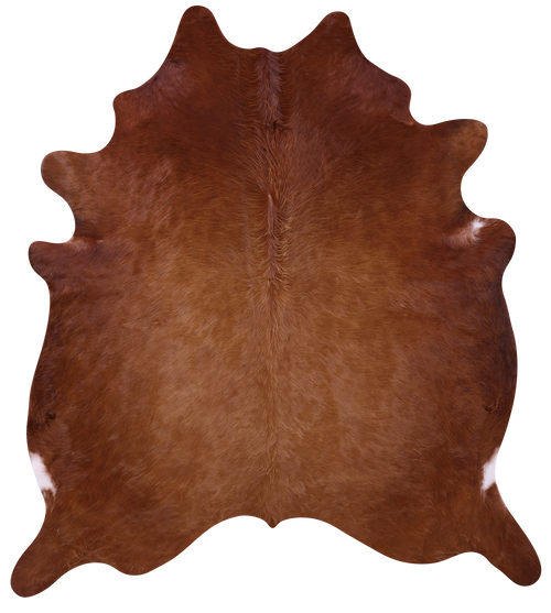 Brown Natural Cowhide Rug - X-Large 7' 4