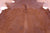 Brown Natural Cowhide Rug - X-Large 7' 7"H x 6' 5"W