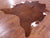 Brown Natural Cowhide Rug - X-Large 7' 7"H x 6' 5"W
