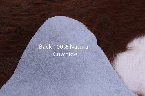 Brown Natural Cowhide Rug - X-Large 7' 7