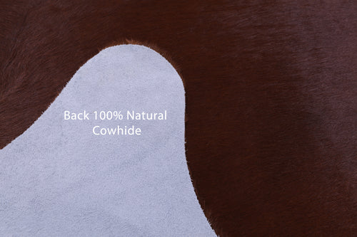 Brown Natural Cowhide Rug - X-Large 7' 3