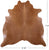 Brown Natural Cowhide Rug - X-Large 7' 4"H x 6' 10"W