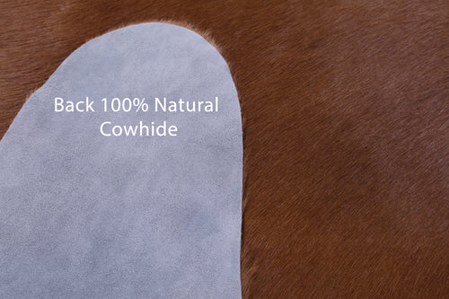 Brown Natural Cowhide Rug - XX-Large 8' 0