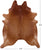 Brown Natural Cowhide Rug - XX-Large 8' 0"H x 6' 5"W