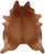 Brown Natural Cowhide Rug - XX-Large 8' 0"H x 6' 5"W