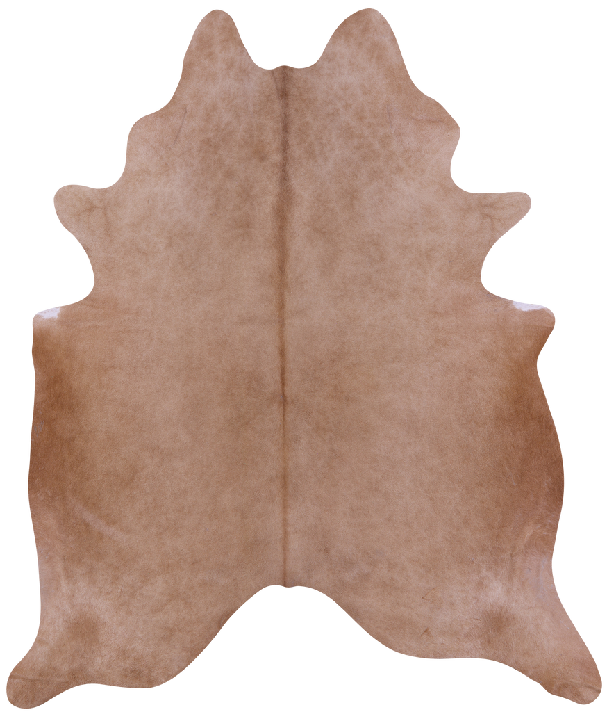 Light Brown Natural Cowhide Rug - XX-Large 7' 8"H x 6' 4"W
