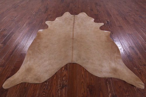 Light Brown Natural Cowhide Rug - XX-Large 7' 8