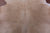 Beige Natural Cowhide Rug - X-Large 7' 7"H x 6' 10"W