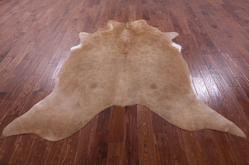 Light Brown Natural Cowhide Rug - X-Large 7' 5