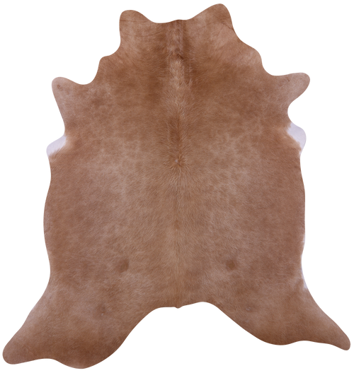 Light Brown Natural Cowhide Rug - X-Large 7' 5