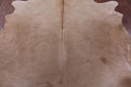 Beige Natural Cowhide Rug - X-Large 7' 0