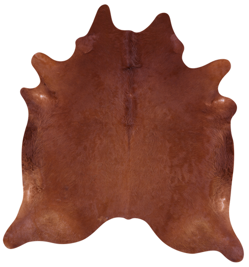 Brown Natural Cowhide Rug - X-Large 7' 7