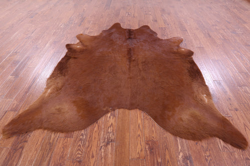 Brown Natural Cowhide Rug - X-Large 7' 7