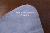 Thumbnail for Brown Natural Cowhide Rug - XX-Large 7' 10