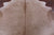 Beige Natural Cowhide Rug - X-Large 7' 4"H x 6' 4"W
