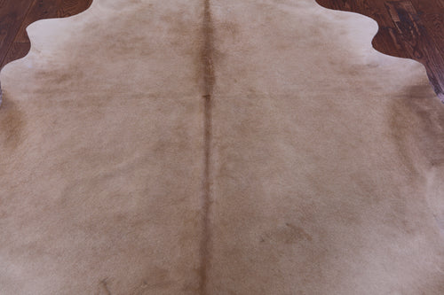 Beige Natural Cowhide Rug - X-Large 7' 4