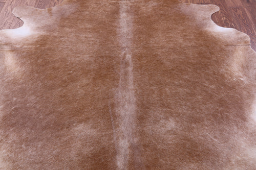 Light Brown Natural Cowhide Rug - XX-Large 8' 0