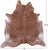 Light Brown Natural Cowhide Rug - XX-Large 8' 0"H x 7' 5"W