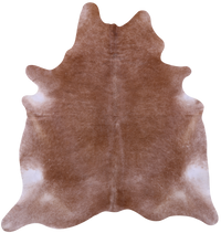 Thumbnail for Light Brown Natural Cowhide Rug - XX-Large 8' 0