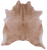 Light Brown Natural Cowhide Rug - X-Large 7' 1"H x 6' 10"W