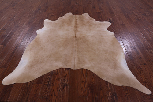 Light Brown Natural Cowhide Rug - X-Large 7' 1