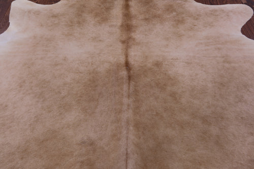 Light Brown Natural Cowhide Rug - X-Large 7' 1