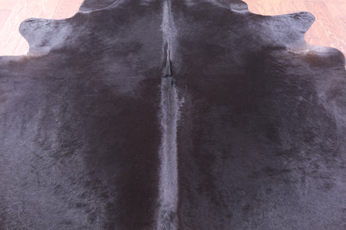 Black Natural Cowhide Rug - X-Large 7' 0