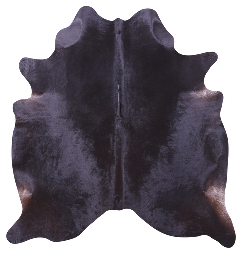 Black Natural Cowhide Rug - X-Large 7' 0