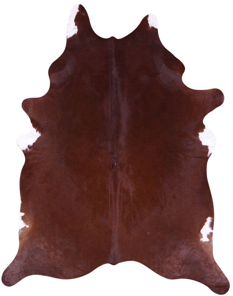 Brown Natural Cowhide Rug - XX-Large 8' 3"H x 6' 6"W