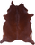 Brown Natural Cowhide Rug - XX-Large 8' 3"H x 6' 6"W