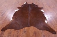 Thumbnail for Brown Natural Cowhide Rug - XX-Large 8' 3