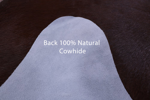 Brown Natural Cowhide Rug - XX-Large 8' 3