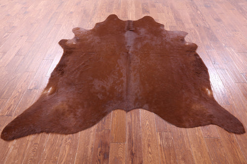 Brown Natural Cowhide Rug - X-Large 7' 3