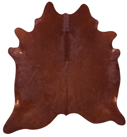 Brown Natural Cowhide Rug - X-Large 7' 3