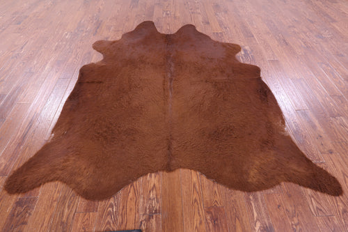 Brown Natural Cowhide Rug - XX-Large 8' 0
