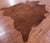 Brown Natural Cowhide Rug - XX-Large 8' 0"H x 7' 0"W