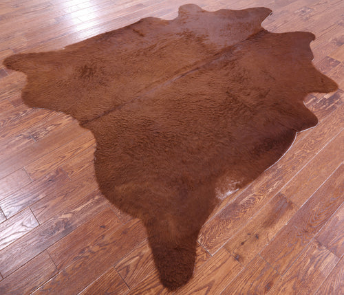 Brown Natural Cowhide Rug - XX-Large 8' 0