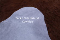 Thumbnail for Brown Natural Cowhide Rug - XX-Large 8' 0