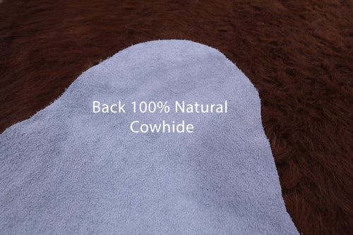Brown Natural Cowhide Rug - XX-Large 8' 0